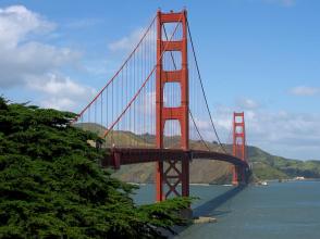 The Golden Gate Bridge in San Francisco