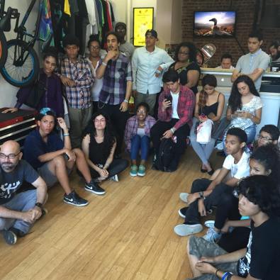 wordat4fteen skateshop openmic